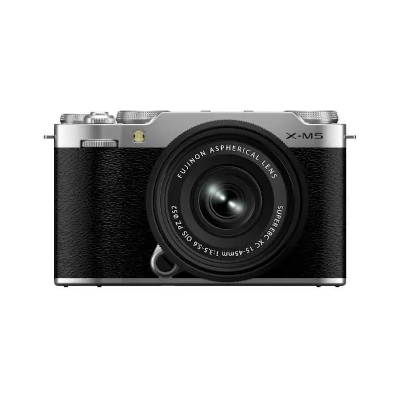 Fujifilm X-M5 Silver + 15-45/3.5-5.6 OIS PZ