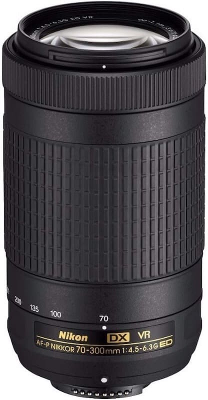 Nikon 70-300mm f/4.5-6.3 VR AF-P DX