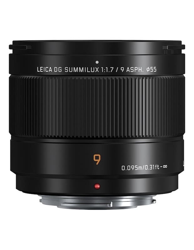 Panasonic 9/1.7 ASPH. Summilux Leica