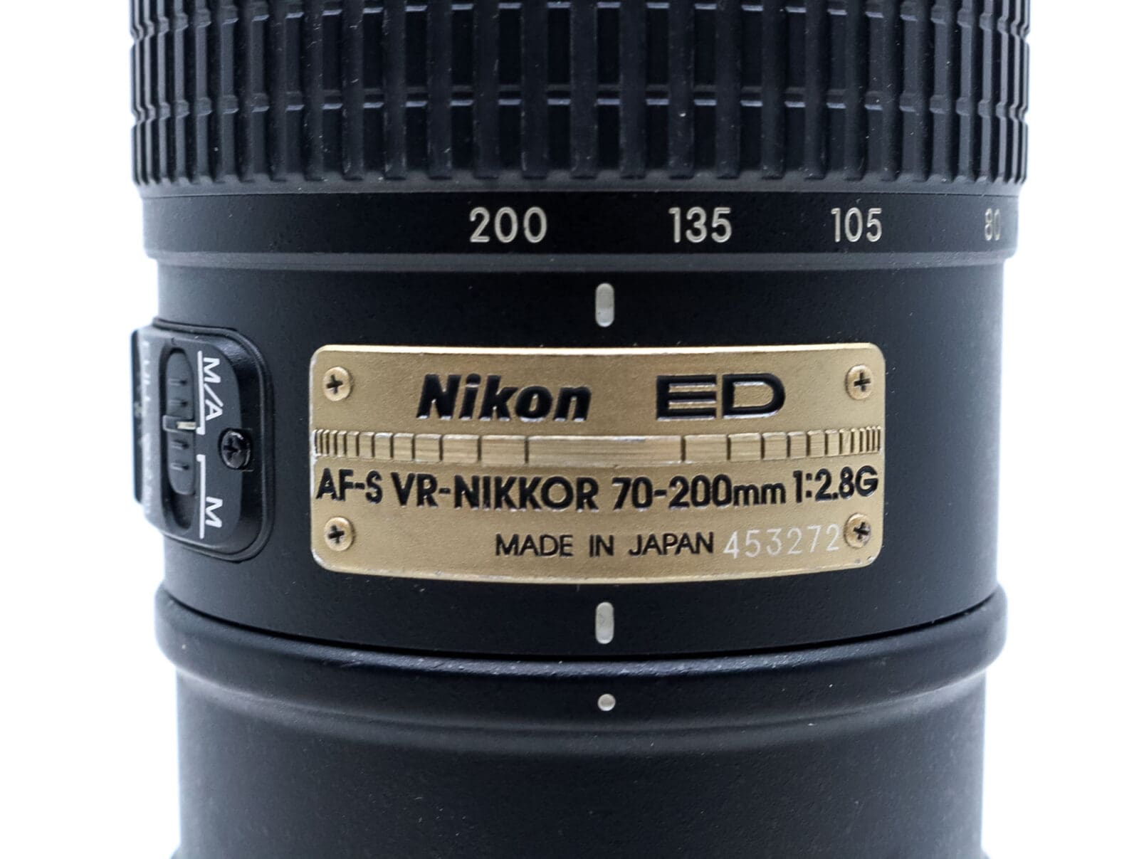 Nikon AF FX 70-200/2.8 VR I - Usato