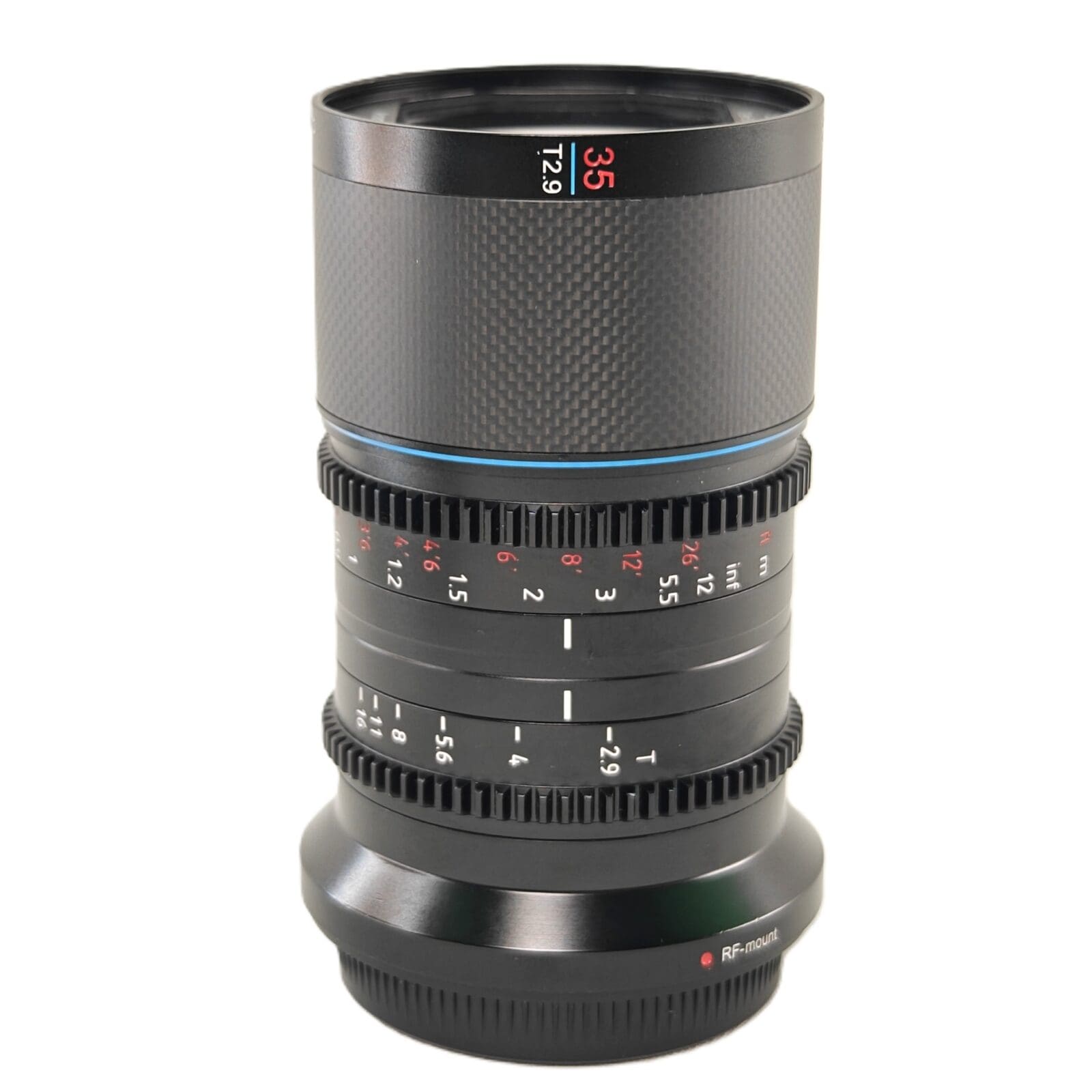 Sirui 35/2.9 Anamorphic Blue Flare per Canon RF - immagine 2