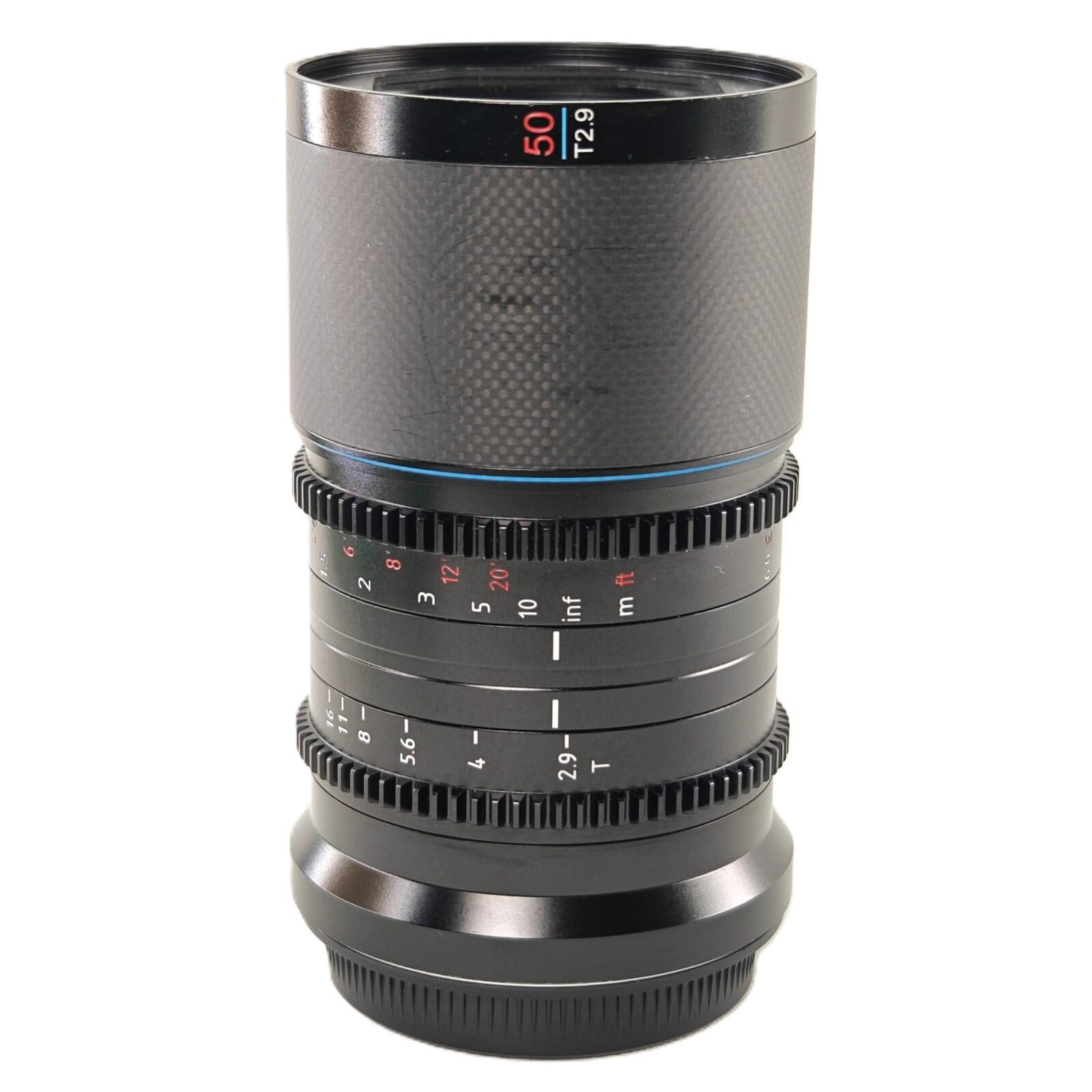 Sirui 50/2.9 Anamorphic Blue Flare per Canon RF - Usato