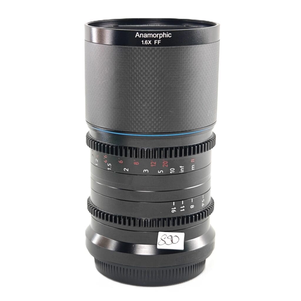 Sirui 75/2.9 Anamorphic Blue Flare per Canon RF - Usato