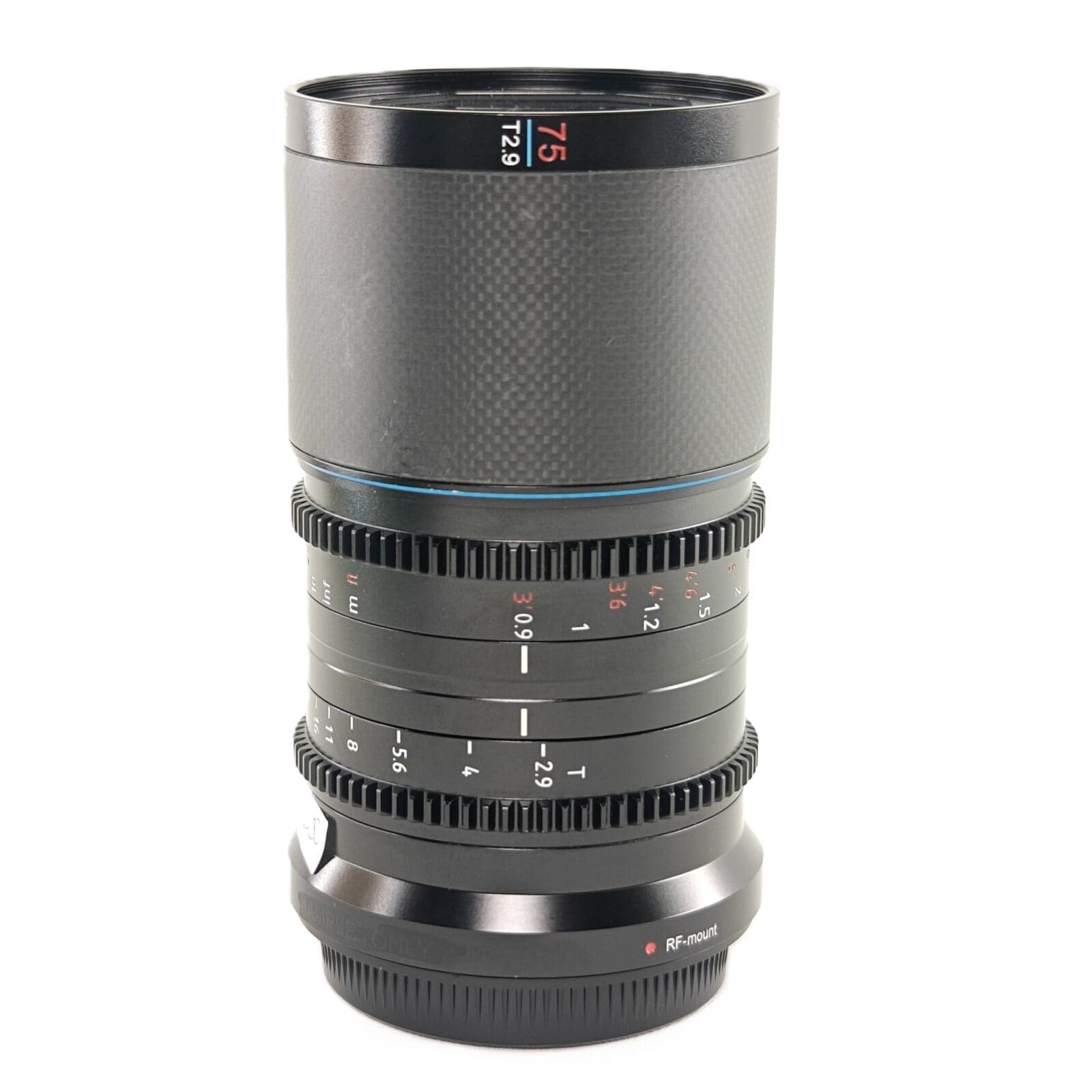 Sirui 75/2.9 Anamorphic Blue Flare per Canon RF - Usato - immagine 2