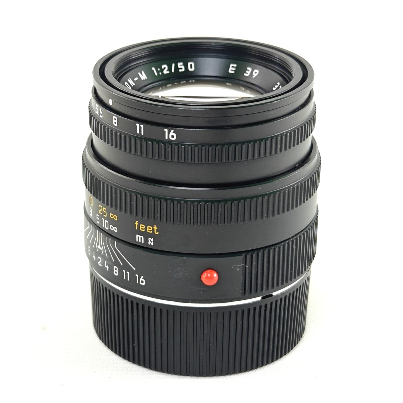 LEICA-M SUMMICRON 50/2 Nero Cod.11826 - Usato - immagine 2