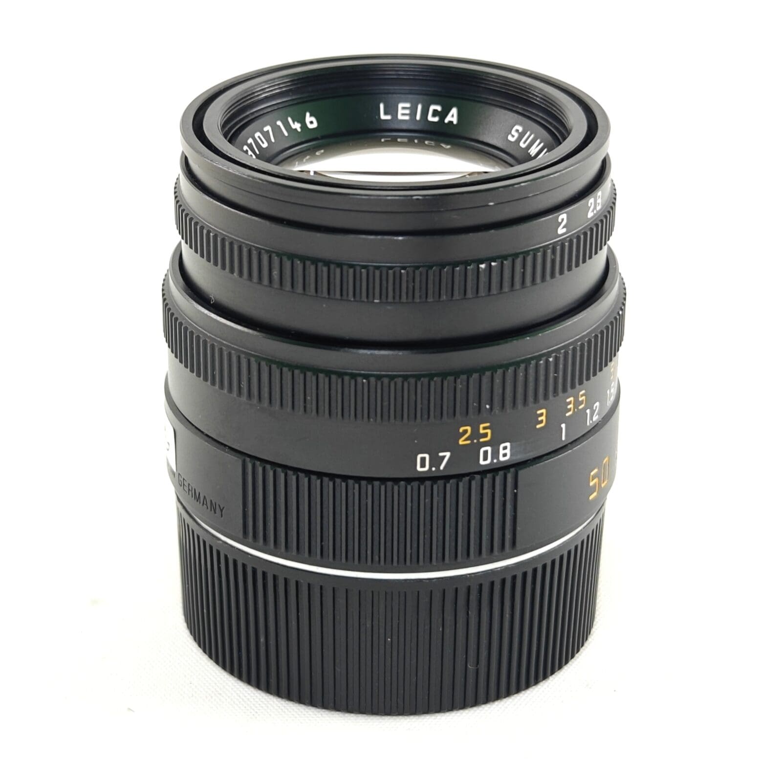 LEICA-M SUMMICRON 50/2 Nero Cod.11826 - Usato - immagine 3
