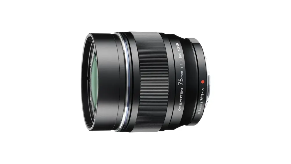 Olympus 75/1.8 Nero