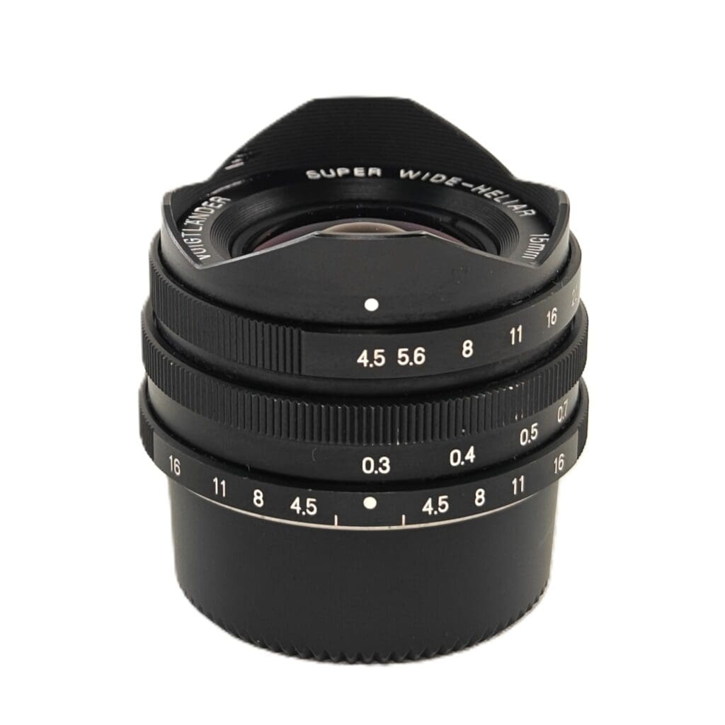 Voigtlander 15/4.5 asph. 39x1 Nero - Usato