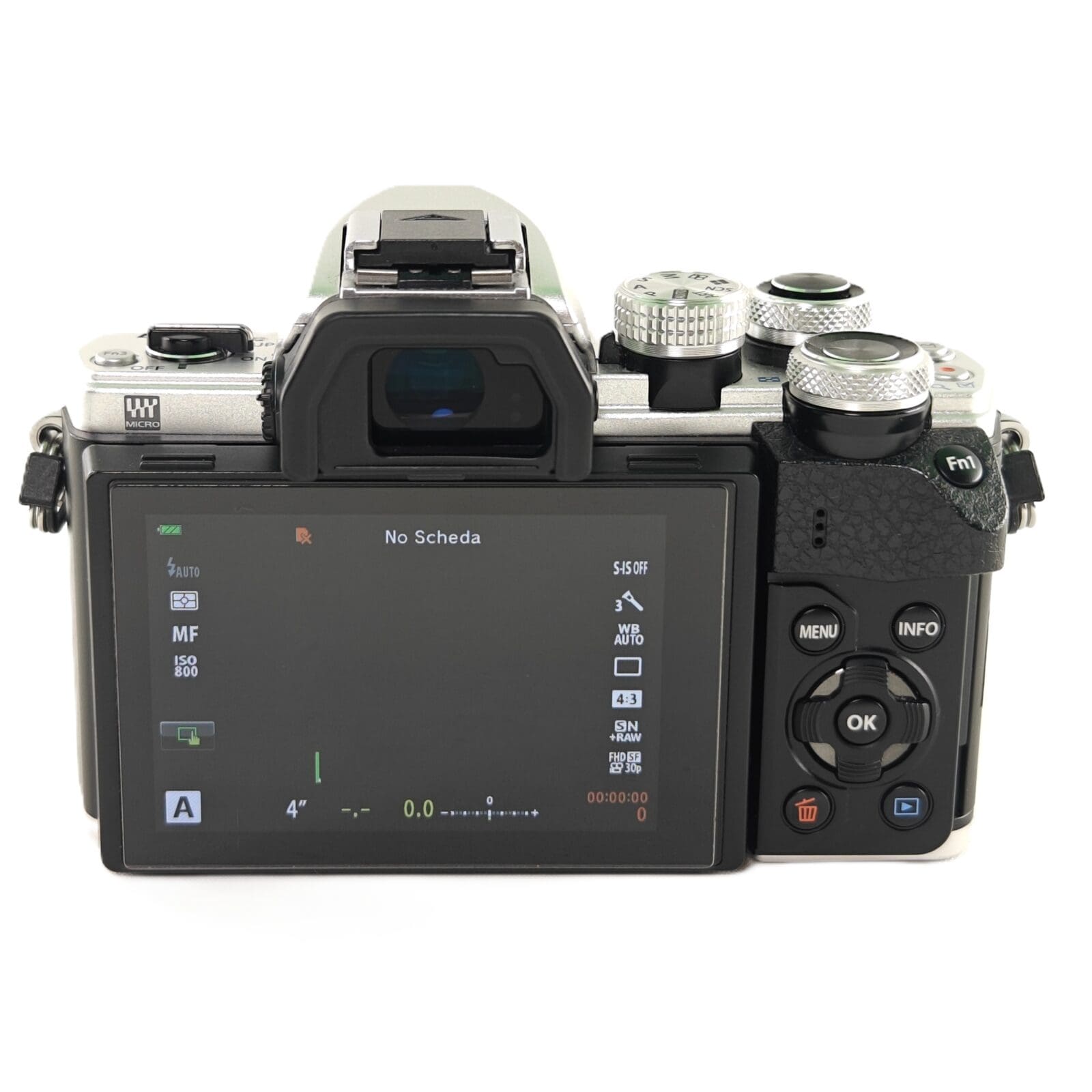 Olympus E-M10 II Silver - Usato - immagine 6