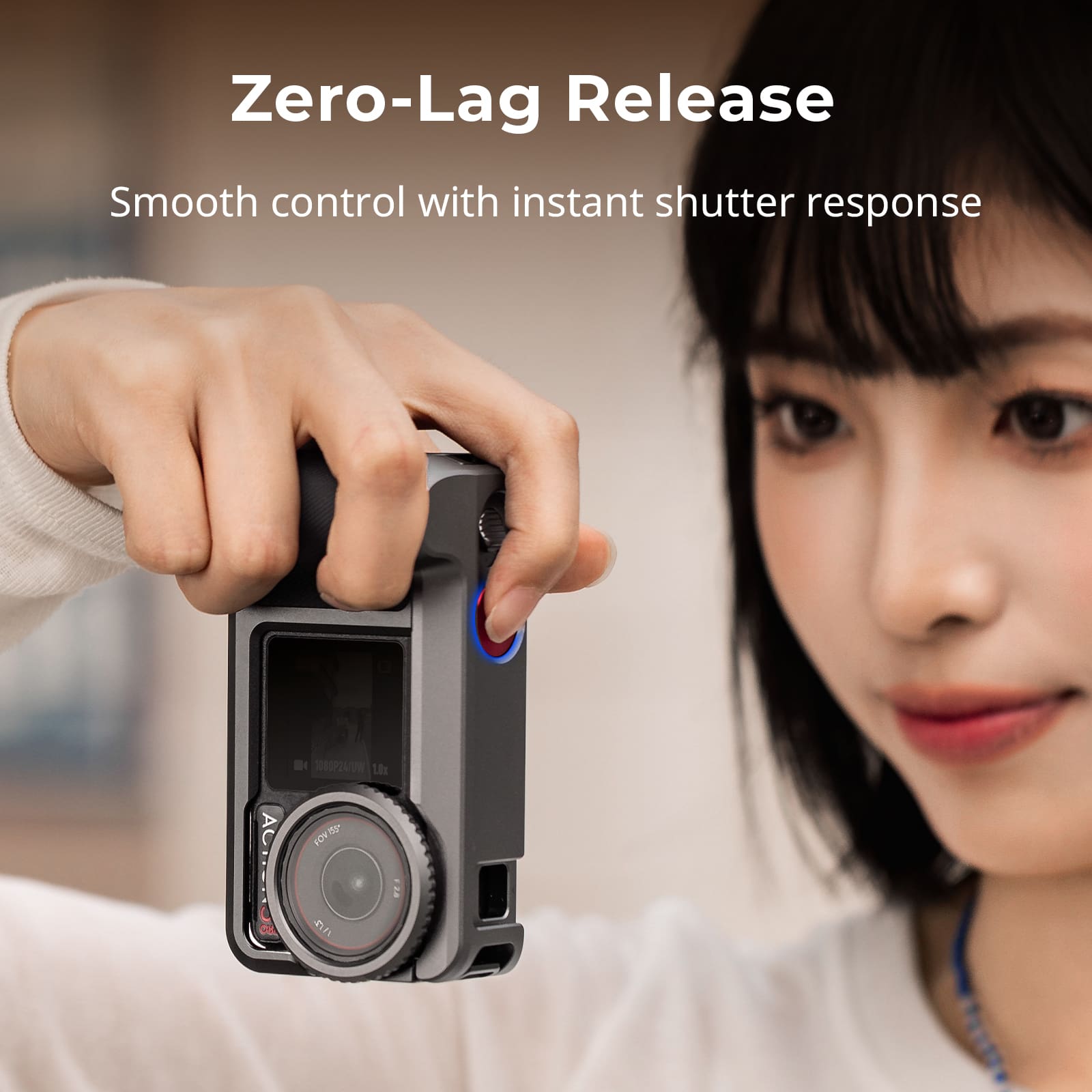 SmallRig 6371 - Cage protettivo con impugnatura per DJI Osmo Action 5 Pro / 4 / 3 - immagine 4