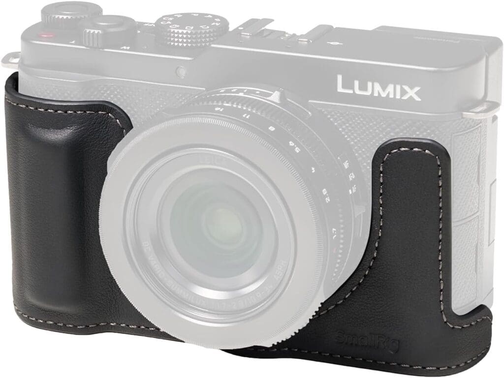 SmallRig 5698 - Mezza custodia per Panasonic LUMIX L10 (Nera)
