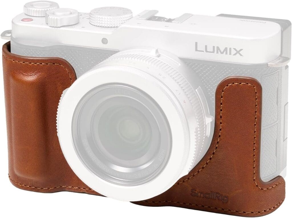 SmallRig 5699 - Mezza custodia per Panasonic LUMIX L10 (Marrone)