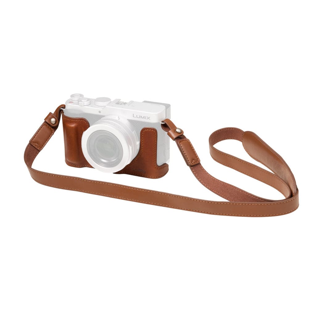 SmallRig 6275 - Kit custodia in pelle per Panasonic LUMIX L10 (Marrone)