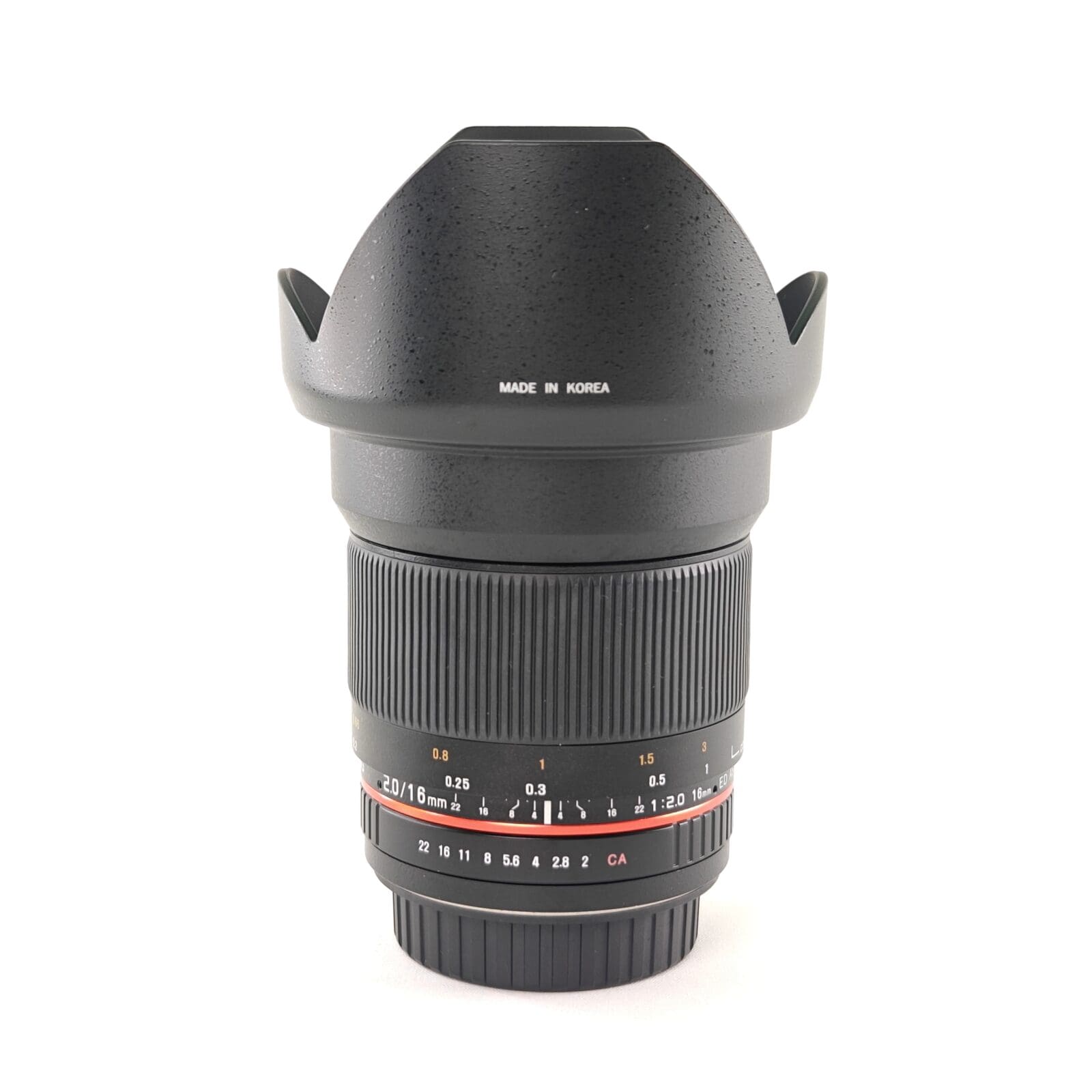 SAMYANG 16/2.0 ED AS UMC per CANON EF