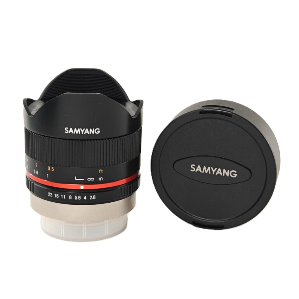 SAMYANG 8/2.8 II Fish-Eye Per Micro 4/3 - Usato