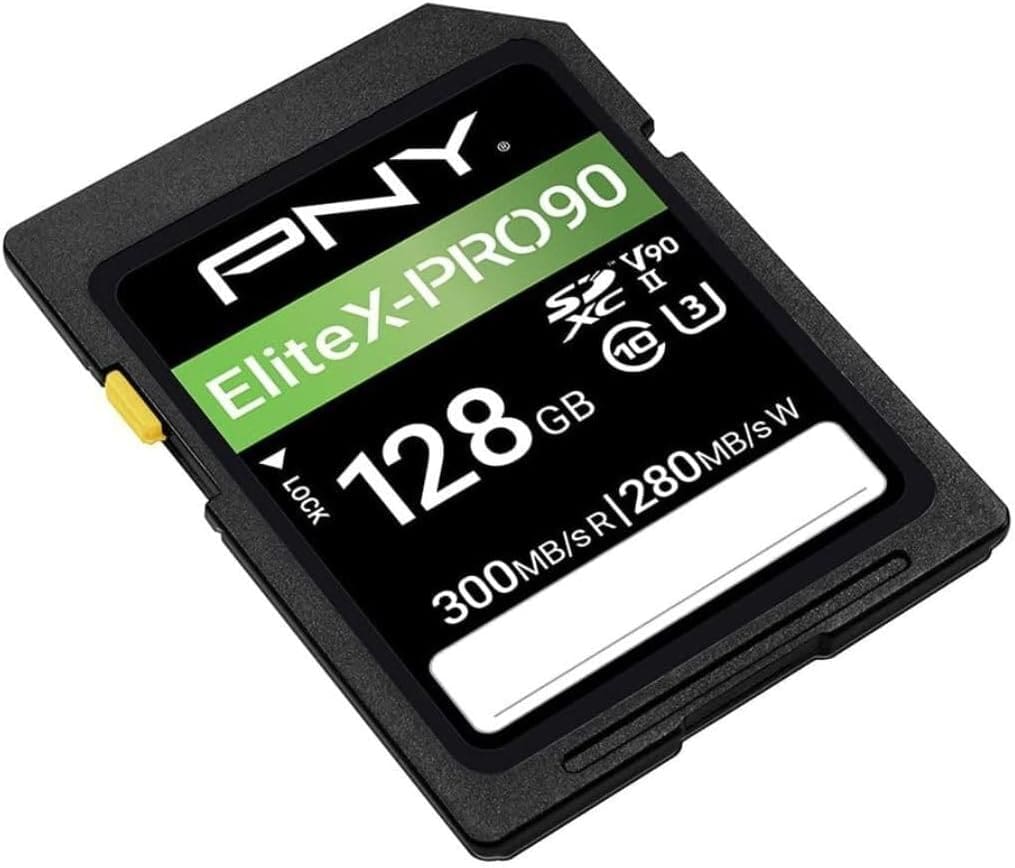 PNY Scheda di Memoria Flash SD 128GB EliteX-PRO 90 Classe 10 U3 V90 UHS-II - immagine 7