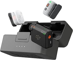 DJI Mic Mini 2S (2 TX + 1 RX + custodia di ricarica)
